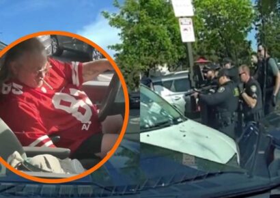 California: Policía abate a hombre de 69 años que embistió vehículos en un In-N-Out