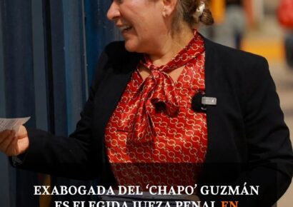 Exabogada del ‘Chapo’ Guzmán es elegida jueza penal en Ciudad Juárez, México