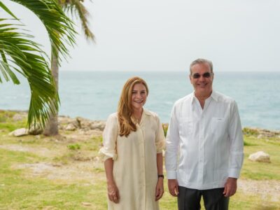 Abinader y Carolina inician gran obra Malecón Deportivo