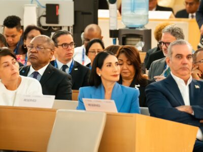 Presidente Luis Abinader participa como orador principal en el Foro Mundial por la Justicia Social celebrado en Ginebra