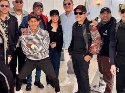 Merengueros dominicanos rinden homenaje a Rubby Pérez en Venezuela y Sergio Vargas lanza un polémico chiste