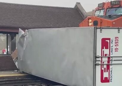 Accidente en LaGrange: tren de BNSF embiste a un camión en plena vía