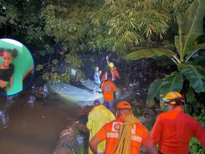 Encuentran sin vida a niña arrastrada por cañada en Villa Mella