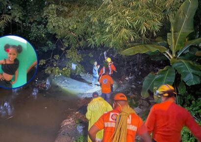 Encuentran sin vida a niña arrastrada por cañada en Villa Mella