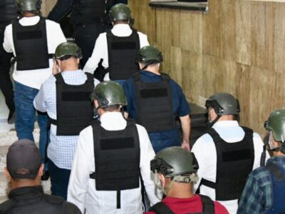 Trasladan imputados por red de sobornos a Ciudad Nueva