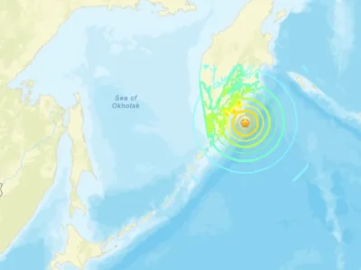 Japón emite alerta por posible tsunami tras sismo de magnitud 8 en la península de Kamchatka