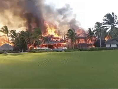 Incendio en Cap Cana deja al menos nueve villas afectadas