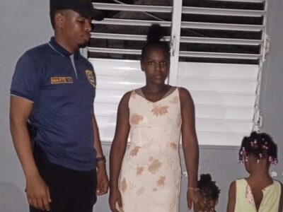 Mujer haitiana y sus dos hijas aparecen sanas tras días reportadas como desaparecidas en Monte Plata
