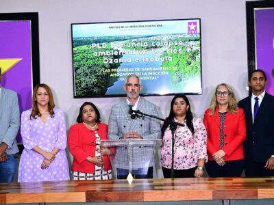 Inacción del Gobierno del PRM ahogan promesas de saneamiento ambiental, denuncia la Secretaría de Medio Ambiente del PLD