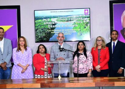Inacción del Gobierno del PRM ahogan promesas de saneamiento ambiental, denuncia la Secretaría de Medio Ambiente del PLD