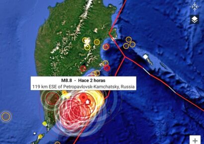 Osiris de León alerta sobre “anormal proceso de rotura sísmica” en Kamchatka tras terremoto de magnitud 8.8