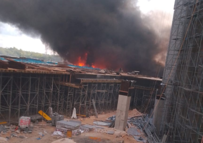 Investigan incendio en zona cercana a construcción del hotel Moon Palace The Grand en Punta Cana