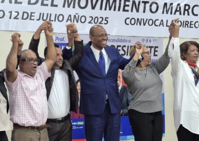 Luis Pérez será el candidato presidencial del CDP por el Movimiento Marcelino Vega