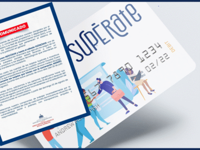 Gobierno suspende temporalmente tarjetas Supérate por mantenimiento