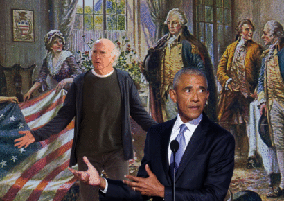 Obama se une a Larry David para una comedia histórica sobre EE. UU.