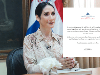 Raquel Arbaje expresa condolencias a su directora Nancy Handal tras muerte de su hermana Ivonne