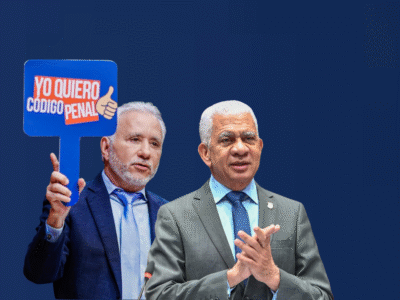 Ricardo de los Santos y Antonio Taveras chocan nueva vez por aprobación del Código Penal