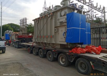 Edesur instala este sábado dos transformadores de potencia en subestación Metropolitana del Distrito Nacional