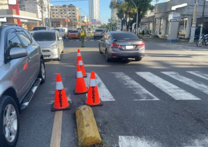 Cambios en la Tiradentes: Prohibidos los giros a la izquierda desde este lunes
