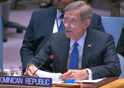 Canciller Álvarez exige acción urgente y valiente ante crisis multidimensional en Haití