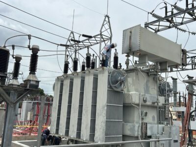 Edesur activa nuevo transformador en subestación de Arroyo Hondo