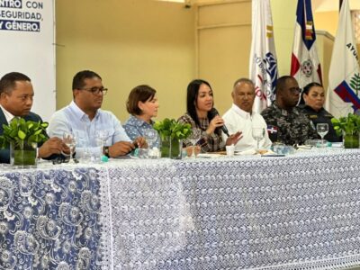 Faride Raful encabeza jornada por la seguridad y la inclusión en Peravia