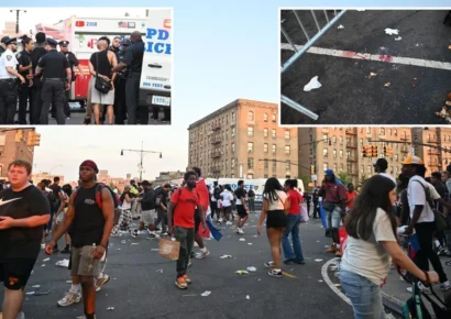 Balacera deja tres heridos en el cierre de la Gran Parada Dominicana de El Bronx