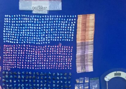 Operativo antidrogas en Capotillo deja cinco detenidos y más de 6,000 gramos de narcóticos decomisados