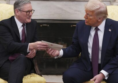 Starmer y Trump se reunirán en Escocia para tratar Gaza, Ucrania y acuerdo comercial