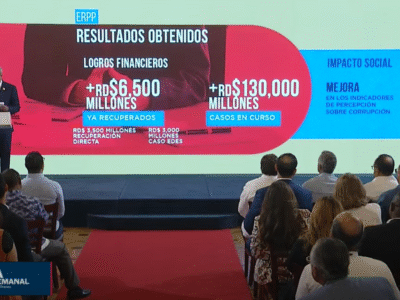 Abinader: Recuperación de bienes públicos supera los RD$6,500 millones