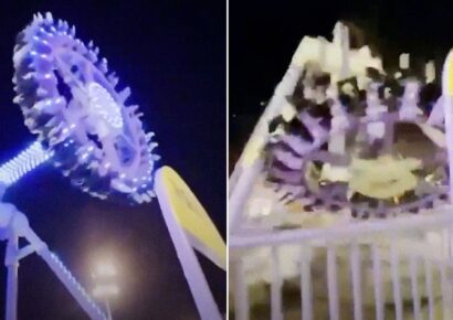 Accidente en Taif: juego tipo “360” se desploma y deja 23 heridos en Arabia Saudita