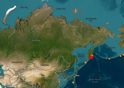 Fuerte terremoto de magnitud 8 sacude la costa este de Rusia y activa alerta de tsunami en el Pacífico