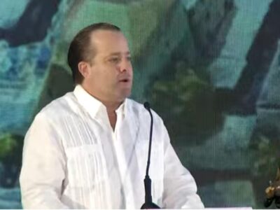 Paliza da discurso de bienvenida a proyecto Solución Vial Ambiental en el Jardín Botánico