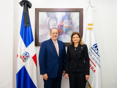 Vicepresidenta Raquel Peña juramenta a Magín Díaz como nuevo ministro de Hacienda mediante el decreto 386-25
