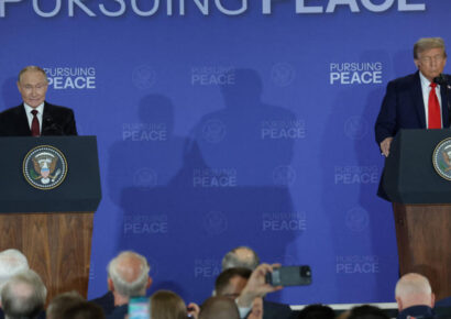 Trump y Putin concluyen cumbre en Alaska sin acuerdos sobre Ucrania