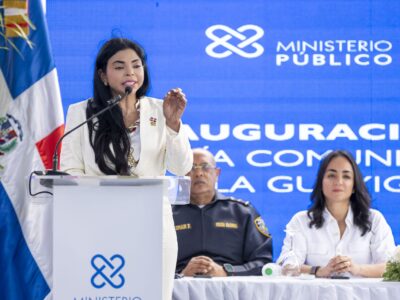Yeni Berenice Reynoso inaugura la Fiscalía Comunitaria de La Guáyiga: un modelo de justicia cercana a la comunidad