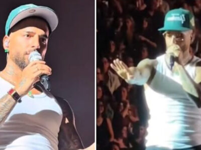 Maluma interrumpe concierto para llamar la atención a madre que asistió con un bebé sin protección auditiva