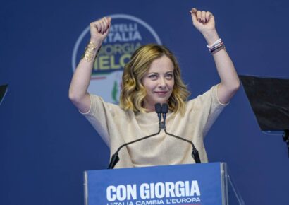Giorgia Meloni: de un barrio obrero de Roma a convertirse en la mujer más poderosa de Italia