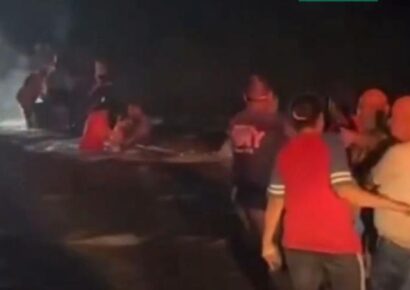 Ocho personas atrapadas sobre camioneta son rescatadas en Hato Mayor por crecida del río