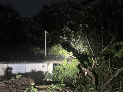 Huracán Erin provoca apagones, derrumbes de árboles y cierres de vías en Puerto Rico
