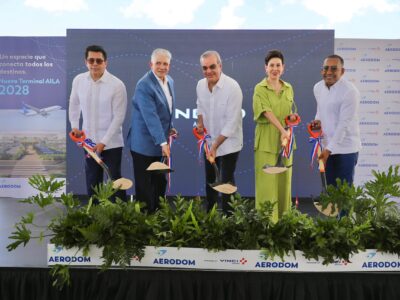 Abinader inicia construcción de moderna terminal en AILA con inversión de 250 millones