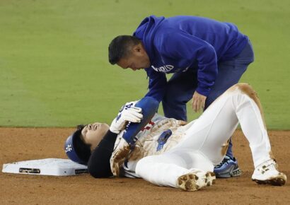 Ohtani golpeado y Dodgers apagados: noche complicada en Coors Field