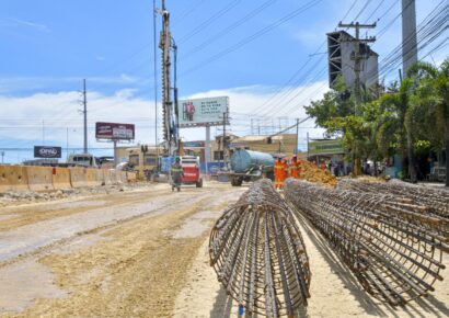 MOPC anuncia desvío temporal por instalación de vigas en paso a desnivel de la 27 de Febrero con Isabel Aguiar