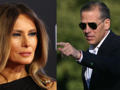 Melania Trump amenaza con demanda de mil millones de dólares contra Hunter Biden