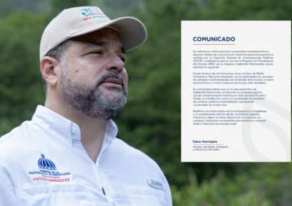 Ministro de Medio Ambiente aclara vínculo con empresa suspendida por DGCP
