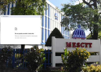 Portal del MESCyT colapsa y la institución guarda mutismo