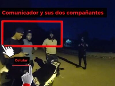 Periodista Edward Ramírez fue detenido en zona boscosa del Centro Olímpico junto a otros dos hombres, informa la Policía