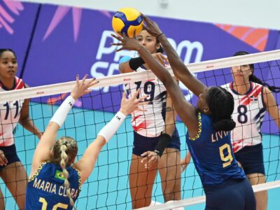Brasil elimina a República Dominicana y avanza a la final del voleibol femenino en Panamericanos Junior