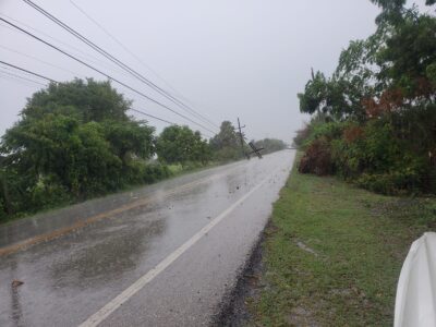 Tornado en San Juan deja decenas de comunidades sin electricidad