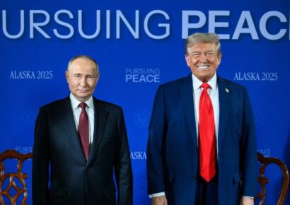 Trump y Putin inician en Alaska reunión a puerta cerrada para buscar alto el fuego en Ucrania